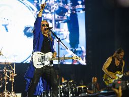 Fher Olvera de Maná durante el concierto en La Minerva / Foto: El Informador / J.Acosta