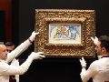 Además del cuadro de Picasso, también se vendió e monumental 
