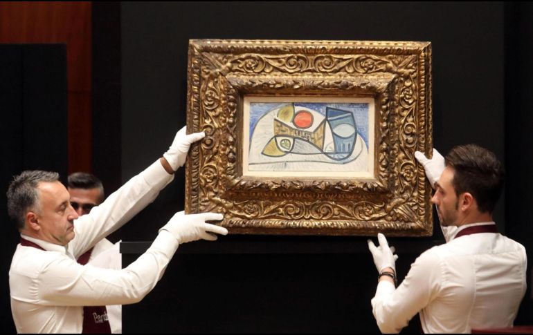 Además del cuadro de Picasso, también se vendió e monumental 'El Obelisco azul con flores' (1952), de Niki de Saint Phalle.