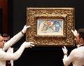 Además del cuadro de Picasso, también se vendió e monumental 