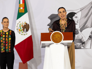"México siempre está ahí como en la tendencia viral a nivel internacional. La recepción, la calidez, la alegría, es algo extraordinario", expresó Sheinbaum. X / @josefinarodzam