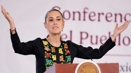 CLAUDIA SHEINBAUM. El impacto mediático del pato Merlín ha cruzado fronteras rápidamente y ha generado una ola de reacciones que llamó la atención del propio Gobierno Federal. EL INFORMADOR / J. Méndez