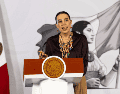 "México siempre está ahí como en la tendencia viral a nivel internacional. La recepción, la calidez, la alegría, es algo extraordinario", expresó Sheinbaum. X / @josefinarodzam