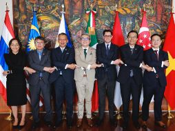 En la reunión, Roberto Velasco subrayó la importancia de la reciente adhesión de México al Tratado de Amistad y Cooperación en el Sudeste Asiático. CORTESÍA/ Secretaría de Relaciones Exteriores