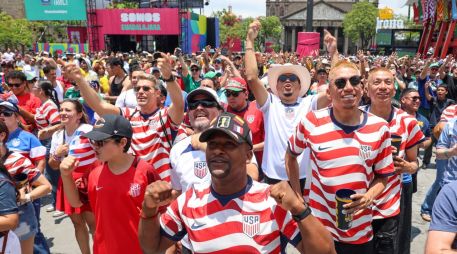 El partido de Estados Unidos contra Australia tuvo un excelente poder de convocatoria en Guadalajara. EL INFORMADOR/A. Navarro