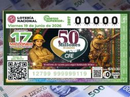 El billete del  Sorteo Superior 2887 celebró que la CFE llegó a 50 millones de clientes. X/lotenal