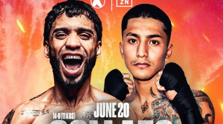 Collazo vs. Valdez. La pelea se llevará a cabo en un peso superior al planeado originalmente. X/GoldenBoyBoxing
