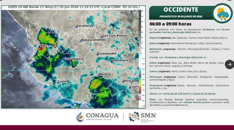 X / @conagua_clima&nbsp;
