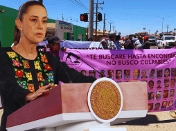 Ayer durante su conferencia, la Presidenta de México invitó al pato Merlín y a sus dueños a una conferencia mañanera. SUN / ARCHIVO