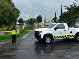 La tormenta que se presentó durante las primeras horas de este sábado dejó multiples afectaciones a lo largo del AMG. ESPECIAL / Policía Vial Jalisco