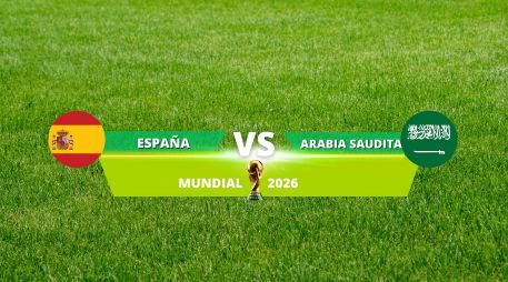España y Arabia Saudita buscarán conseguir su primera victoria del torneo en un Grupo H marcado por la igualdad. ESPECIAL / CANVA