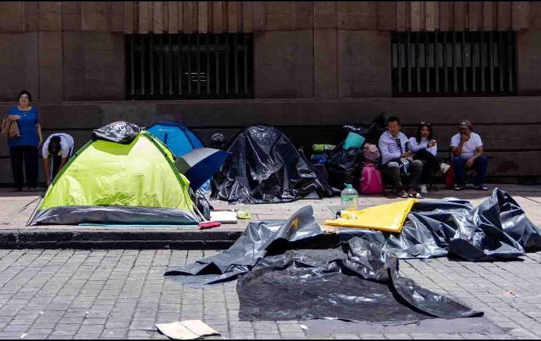 El sindicato magisterial mantendrá sus principales demandas mientras avanza una etapa de reorganización tras el retiro del plantón. SUN/H. Salvador