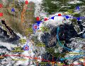 El SMN prevé lluvias intensas, tormentas eléctricas y riesgo de inundaciones en diversas regiones del país durante los próximos cuatro días. ESPECIAL/ SMN.