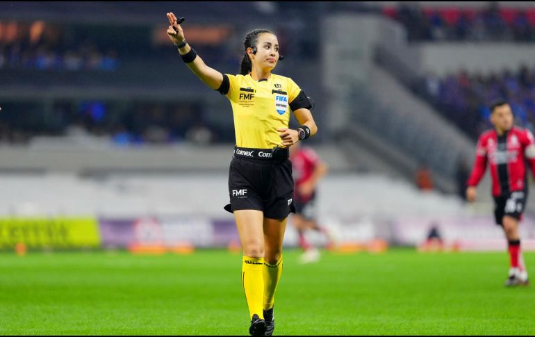 Katia Itzel se convertirá también en la tercera mujer en toda la historia de los Mundiales en arbitrar un encuentro. IMAGO 7