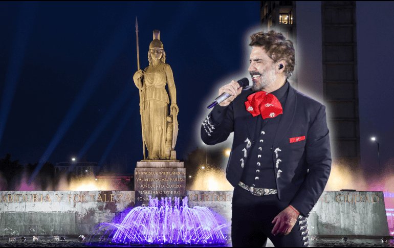 El gobernador de Jalisco, Pablo Lemus, confirmó los detalles del concierto de Alejandro Fernández en la glorieta Minerva. EL INFORMADOR/ARCHIVO