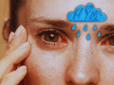 El principal responsable de esta irritación ocular no es el agua de lluvia en sí, sino la proliferación masiva de esporas de moho. ESPECIAL / CANVA