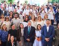 Frangie agregó que habrá otras 100 escuelas de Zapopan que serán remodeladas. EL INFORMADOR /J. ACOSTA