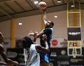 Tyran Tyroon De Lattibeaudiere fue el mejor anotador de Jalisco y MVP del juego al encestar 23 puntos. CORTESÍA/Charros de Jalisco