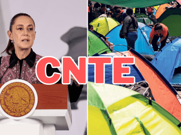 Sheinbaum comparó la situación de la CNTE con otros movimientos sociales y estudiantiles. SUN / ARCHIVO / EFE / J. MÉNDEZ