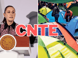Sheinbaum comparó la situación de la CNTE con otros movimientos sociales y estudiantiles. SUN / ARCHIVO / EFE / J. MÉNDEZ