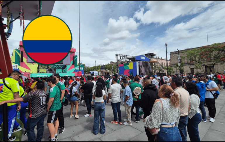 El Fan Fest en el Centro de Guadalajara se encuentra en semáforo verde. EL INFORMADOR /O. GONZÁLEZ