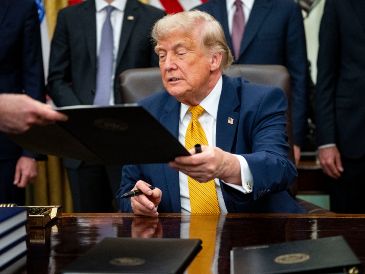 La salud de Donald Trump ha sido objeto de atención pública en los últimos meses. EFE/B. Cash