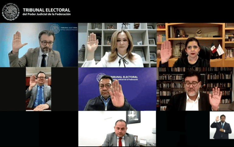 Detalle de la sesión virtual que tuvo lugar hoy, martes 23 de junio del 2026. ESPECIAL