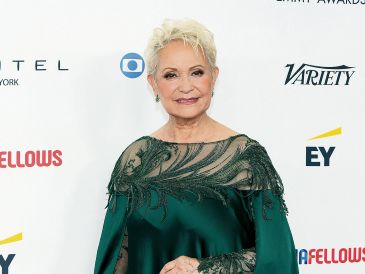 Adriana Barraza. Foto de la actriz durante su asistencia a la edición 52 los Premios Emmy Internacionales, en 2024. AFP/ D. Dipasupil