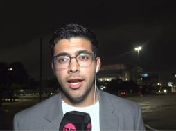 Edgar Rosado intentó cuestionar al goleador sobre su rendimiento en comparación con Kylian Mbappé, Erling Haaland y Lionel Messi, sin embargo, este decidió ignorarlo. INSTAGRAM/ @edgarr_rv