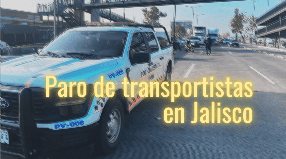AMOTAC Jalisco informó que el paro nacional de transportistas se llevará a cabo el día miércoles 24 de Junio en todo el territorio nacional. ESPECIAL/Policía Vial Jalisco