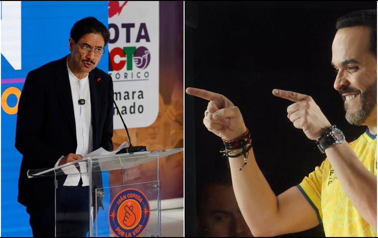 Cepeda, aliado político del presidente Gustavo Petro, ha aceptado la victoria de su contendiente rival, De la Espriella. EFE / Mauricio Dueñas Castañeda / ARCHIVO