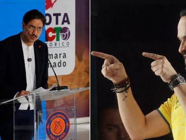 Cepeda, aliado político del presidente Gustavo Petro, ha aceptado la victoria de su contendiente rival, De la Espriella. EFE / Mauricio Dueñas Castañeda / ARCHIVO