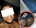El ahora detenido, quien dijo llamarse Mario Alberto “N”, de 32 años, fue puesto a disposición del Ministerio Público. ESPECIAL
