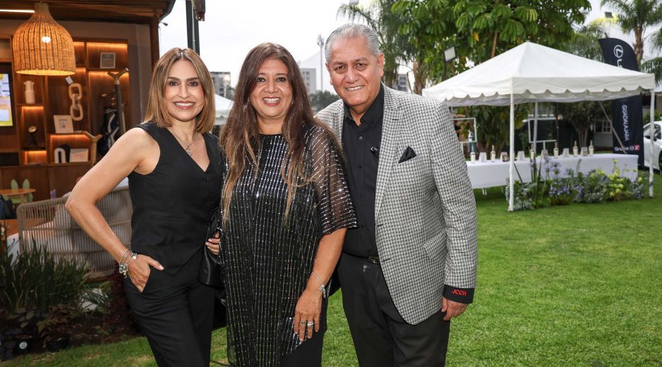 Ana Mendoza, Blanca Laura Vázquez y Julio César Chávez. GENTE BIEN JALISCO / Revista del 26 de junio 2026
