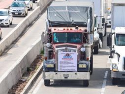 Los dirigentes de transportistas de la AMOTAC exigen, principalmente, garantías de seguridad en carreteras de México. EL INFORMADOR / A. Navarro