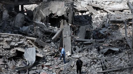 El ataque se produce mientras prosiguen en Washington las conversaciones impulsadas por Estados Unidos para consolidar una tregua duradera entre el Líbano e Israel que ponga fin a casi cuatro meses de conflicto en el sur del país. EFE/W. HAMZEH