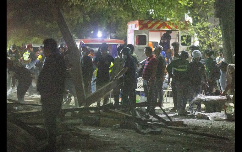 Los terremotos en Venezuela causaron daños materiales aún sin cuantificar, aunque todavía no se confirma una cifra de muertos o heridos. EFE/R. Peña