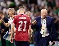 El entrenador de República Checa, Miroslav Koubek, durante el juego contra México, el último de su equipo en el Mundial. EFE/J. Méndez