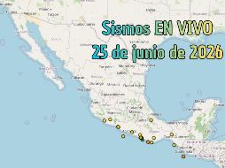 EN VIVO | Sismos en México | Jueves 25 de junio. ESPECIAL / SSN