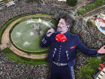 Apenas un par de semanas atrás, "El Potrillo" tuvo a su cargo la interpretación del himno nacional mexicano durante la ceremonia de inauguración del Mundial. EL INFORMADOR/ARCHIVO ESPECIAL/UEPCBJ