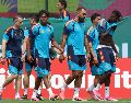 Si España logra evitar recibir goles ante Uruguay, completarían por primera vez en su historia una fase de grupos mundialista sin permitir anotaciones. EFE/A. Cruz