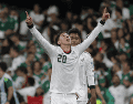 Mateo Chávez hizo su debut en el Mundial 2026 y con gol incluido. AFP/I. ROSAS