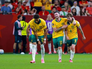 Australia avanza a la siguiente fase del torneo luego de empatar con Paraguay. IMAGO7/E. RUIZTRALIA