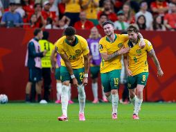 Australia avanza a la siguiente fase del torneo luego de empatar con Paraguay. IMAGO7/E. RUIZTRALIA
