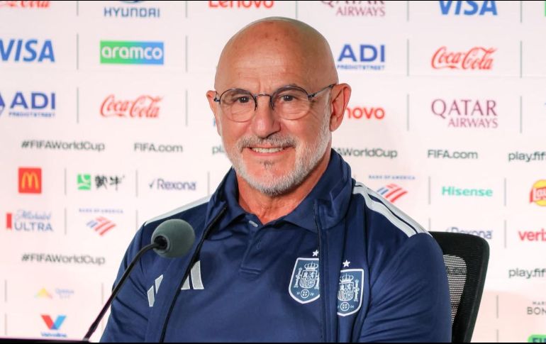 Luis de la Fuente, aseguró que el duelo ante Uruguay será el más exigente de la fase de grupos. EL INFORMADOR/N. Navarro
