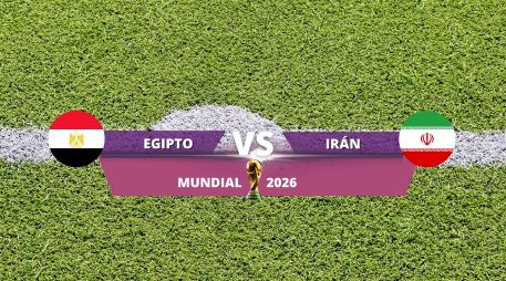 Egipto e Irán se enfrentan en el Estadio Seattle durante la tercera fecha del Grupo G del Mundial 2026. ESPECIAL / CANVA