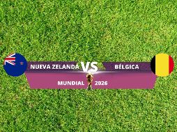 Nueva Zelanda y Bélgica se enfrentan en el Estadio Vancouver por la tercera fecha del Grupo G del Mundial 2026. ESPECIAL / CANVA