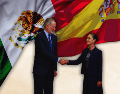 "Claudia Sheinbaum ha ido reconstruyendo la relación con España sobre un terreno minado", escribe Petersen. SUN / ARCHIVO