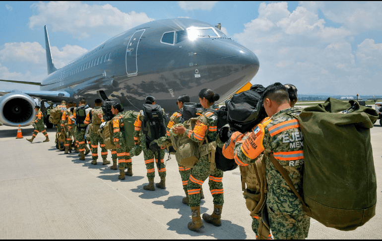 Ayuda humanitaria del Gobierno de México en camino a Venezuela. X / @Defensamx1