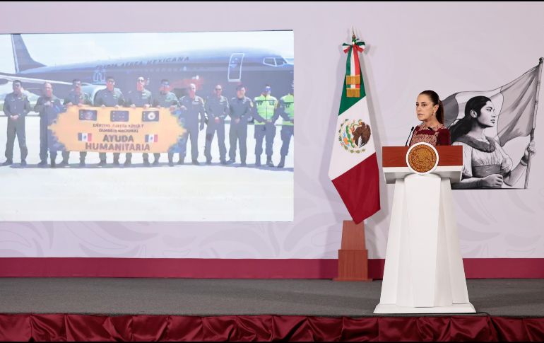 La ayuda mexicana llega después de que Venezuela elevara a 589 la cifra de fallecidos y a 2 mil 980 la de heridos. EFE/J. Méndez